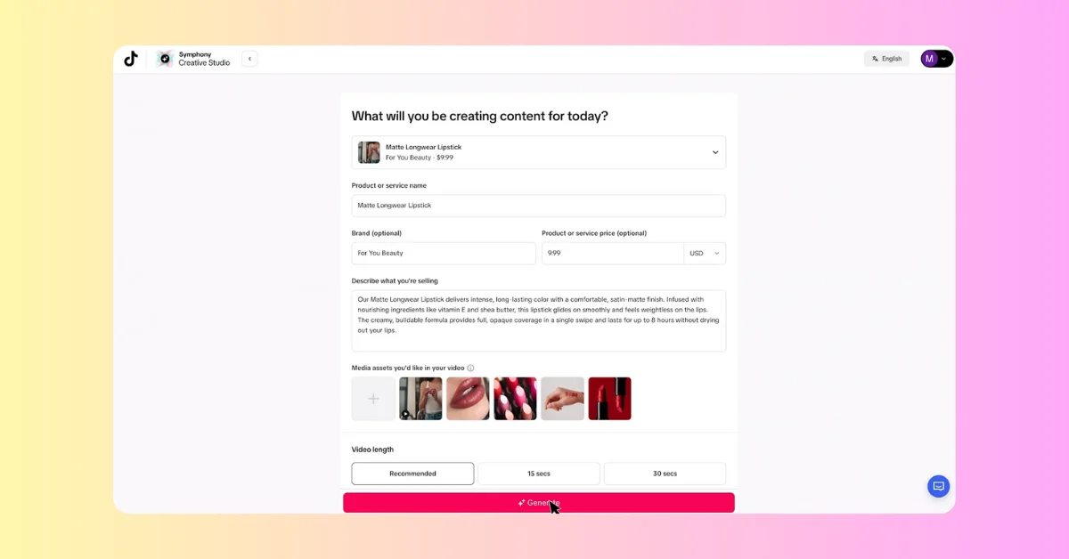TikTok Introduces Symphony Creative Studio with AI Video Tools for Marketers