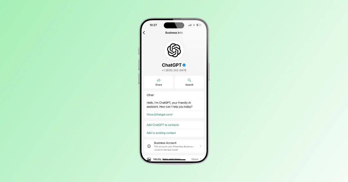 OpenAI Launches ChatGPT for Landlines and WhatsApp