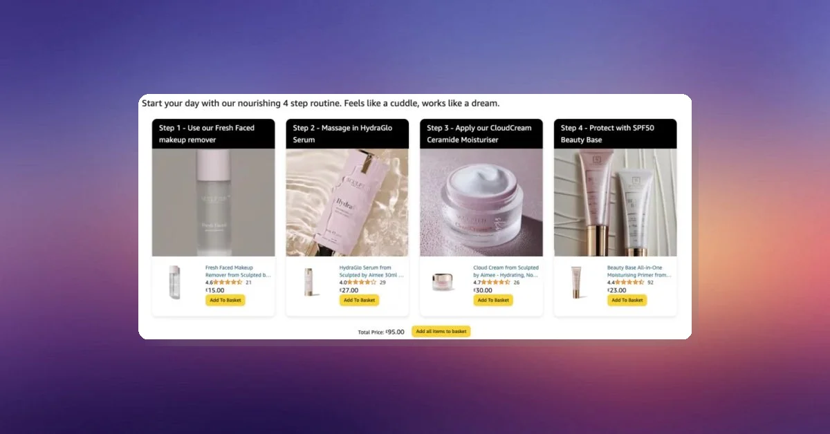 Amazon Tests Complementary Product Sets to Replace 'Frequently Bought Together'