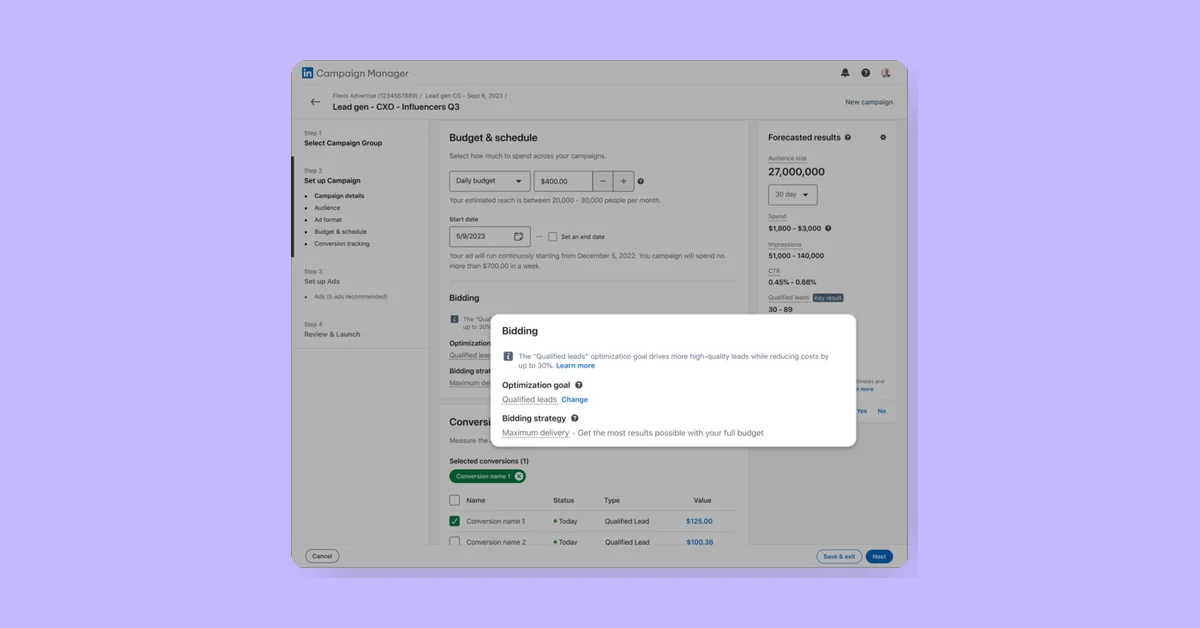LinkedIn Launches Qualified Leads Optimization to Enhance Ad Targeting and ROI