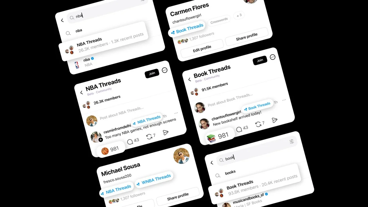 Threads Launches Communities for Engaging Topic Discussions
