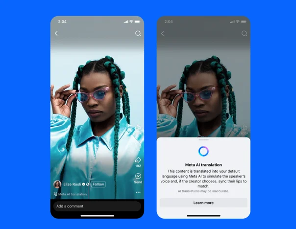 Meta Launches AI Audio Translations to Expand Global Reach for Creators