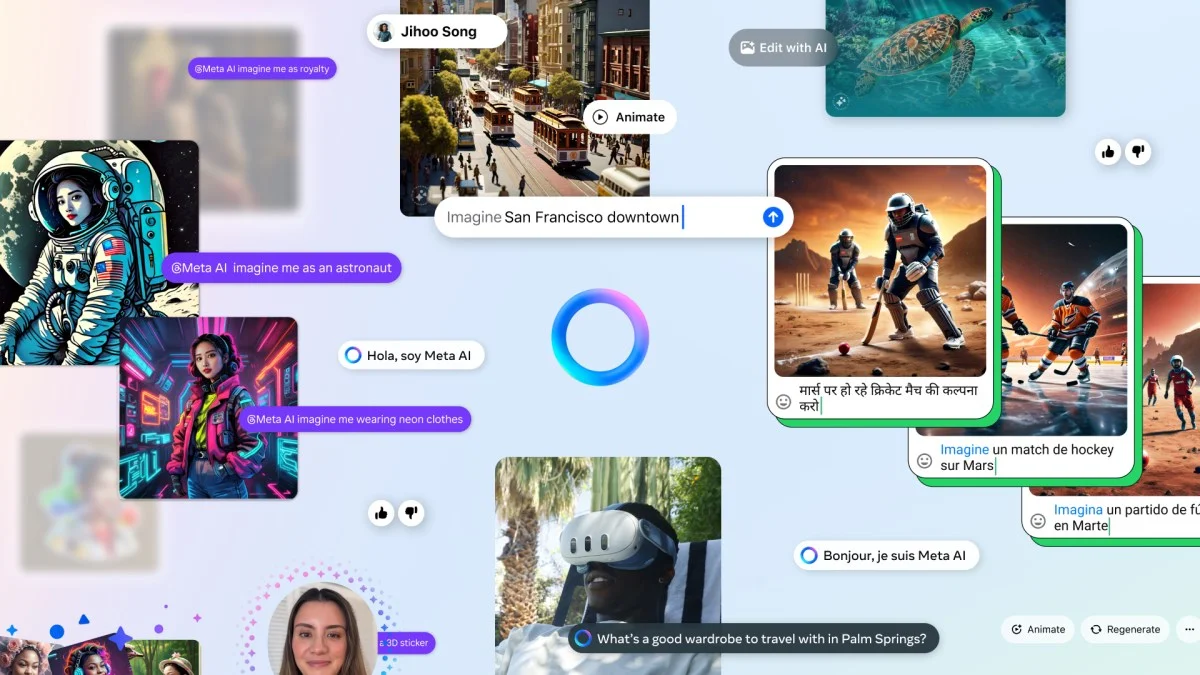 Meta AI Expands with Multilingual and Advanced Creative Tools