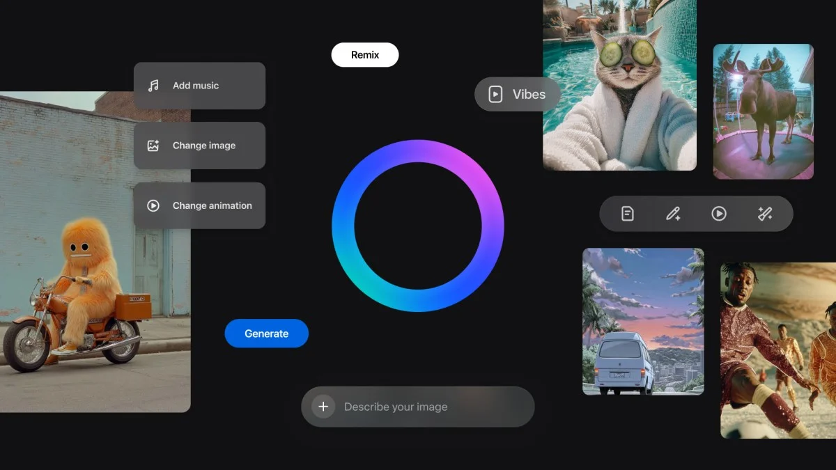 Meta AI App Launches Vibes for Discovering and Creating AI Videos