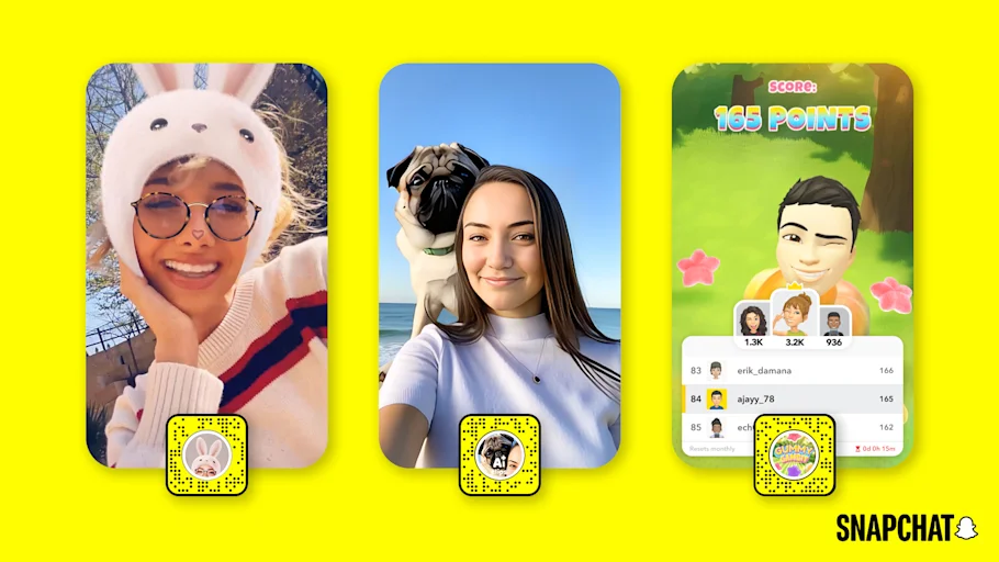 Snapchat launches Lens plus offering exclusive AR Lenses and experiences