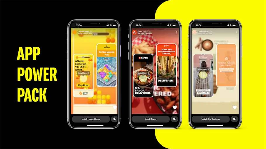 Snapchat Launches App Power Pack to Boost App Download Campaigns