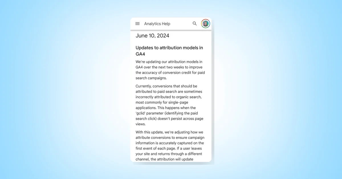 GA4 Updates Attribution Models to Fix SPA Traffic Misattribution Issues