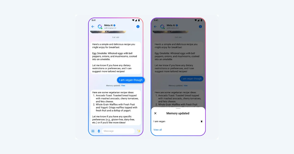 Meta Expands Meta AI with Advanced Personalization Features