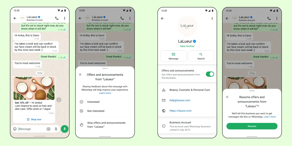 WhatsApp Enhances Business Chats with New Features for Better User Control