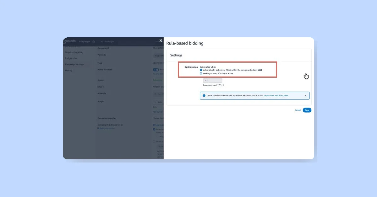 Amazon Launches Beta for Auto Optimizing ROAS in Sponsored Product Ads