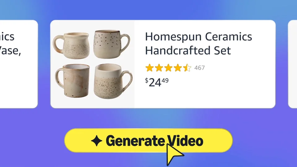 Amazon Ads Launches AI Video Generator to Boost Ad Creativity