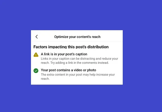 Meta Warns Page Managers Against Adding Links in Facebook Posts