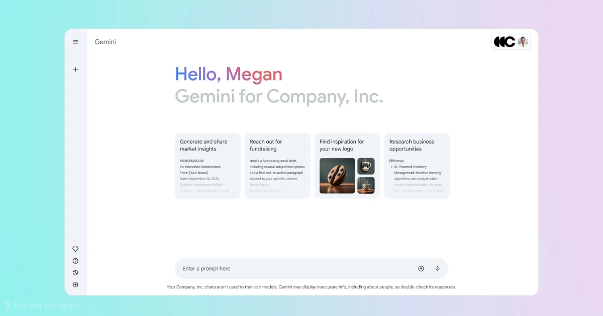 Google Integrates Gemini Chatbot into Workspace for Enhanced AI in Business Apps