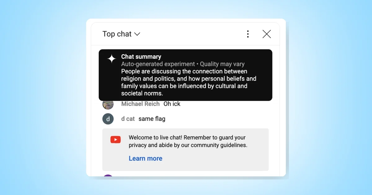  YouTube Expands AI-Generated Comment Topics to Multiple Languages