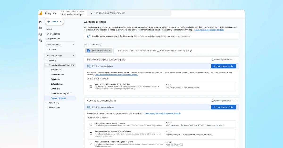Google Analytics Introduces New Consent Settings Hub for EU Data Compliance