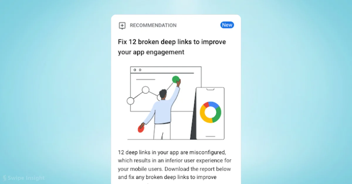  Google Analytics Introduces Recommendation for Fixing Misconfigured Deep Links