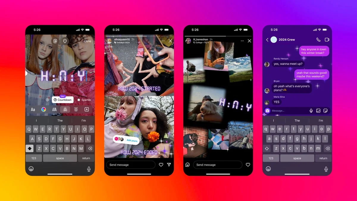 Instagram introduces festive features for end-of-year celebrations