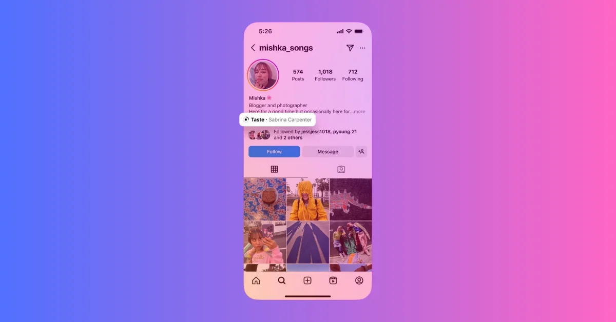 Instagram Introduces Feature to Add Favorite Song to Profile