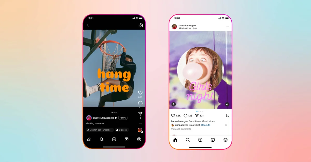 Instagram Expands Reels Tab to Include Photos and Carousels with Music