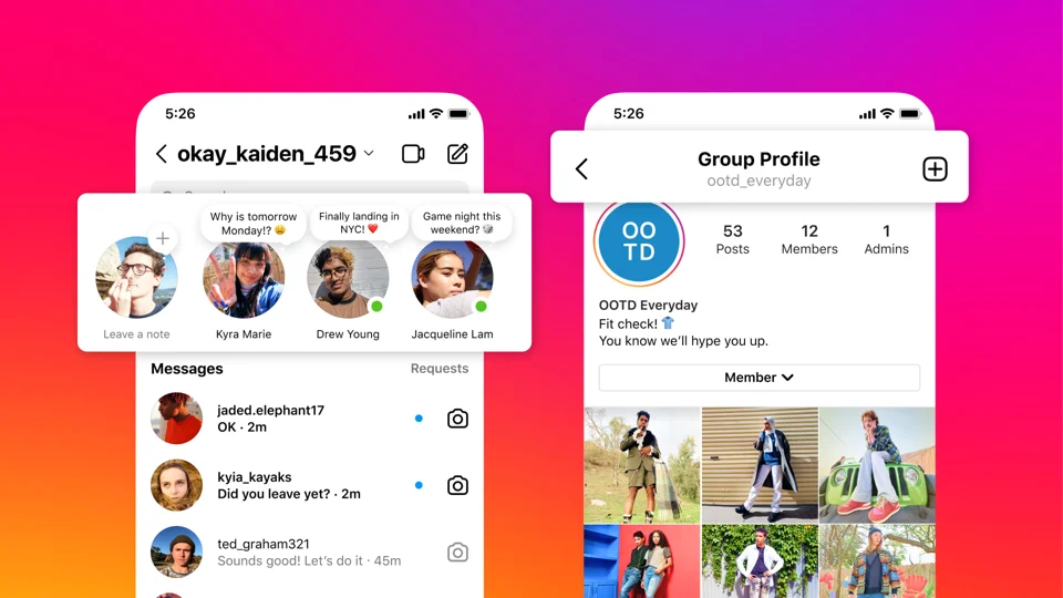  Instagram Discontinues Notes Feature for Feed Posts and Reels