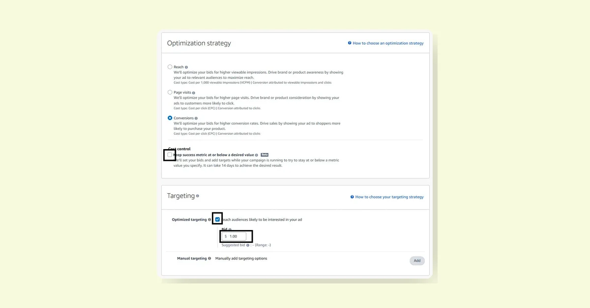 Amazon Launches Optimized Targeting for Sponsored Display Conversion Campaigns
