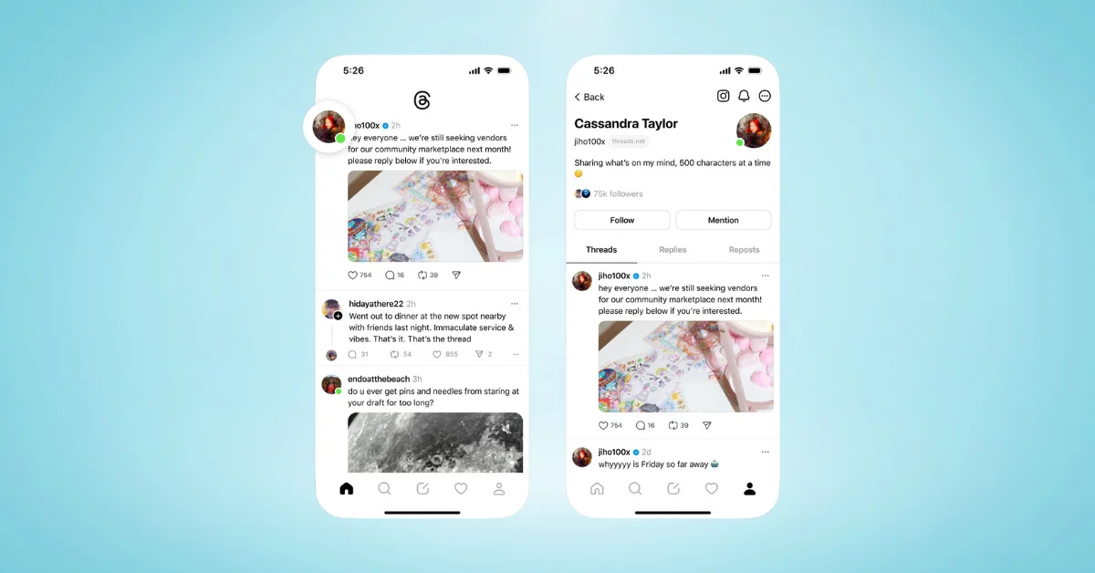 Threads Introduces Active Status Indicators to Boost Real-Time Engagement