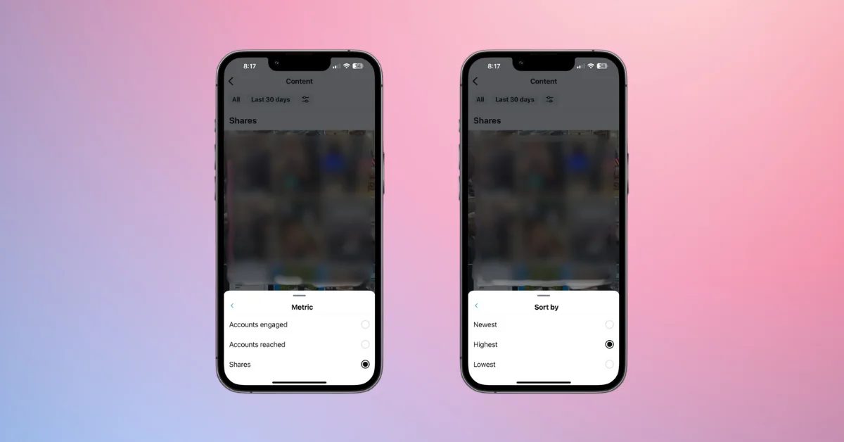 Instagram Launches Share-Based Content Filtering