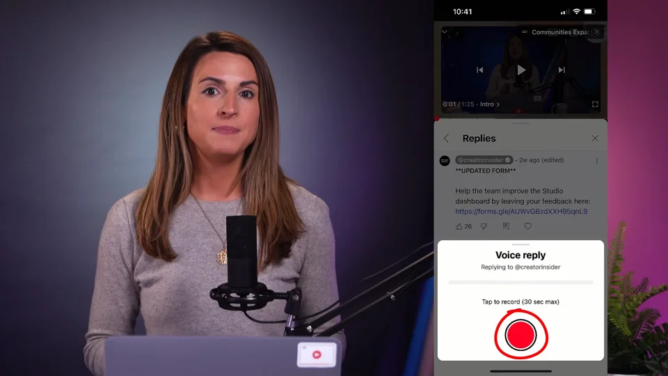 YouTube Introduces Voice Replies, Shorts Promotion, and SIMS Effect Updates