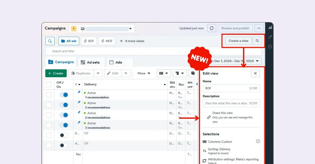 Meta Ads introduces Quick Views sharing feature for enhanced reporting collaboration