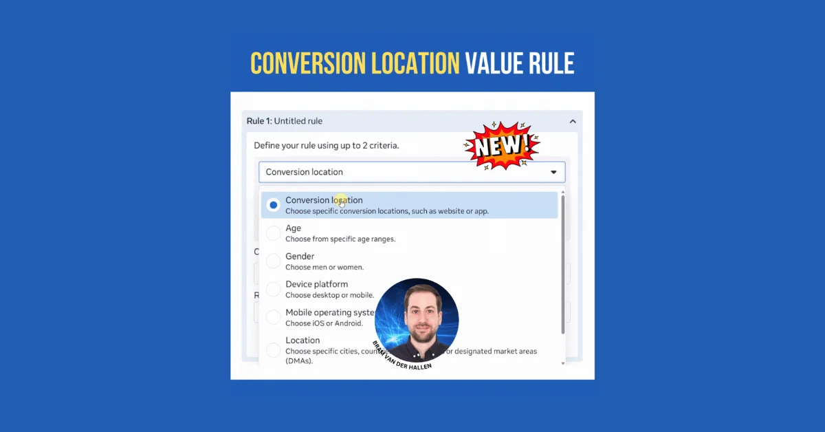 Meta expands Value rules with Conversion location for better ad optimization
