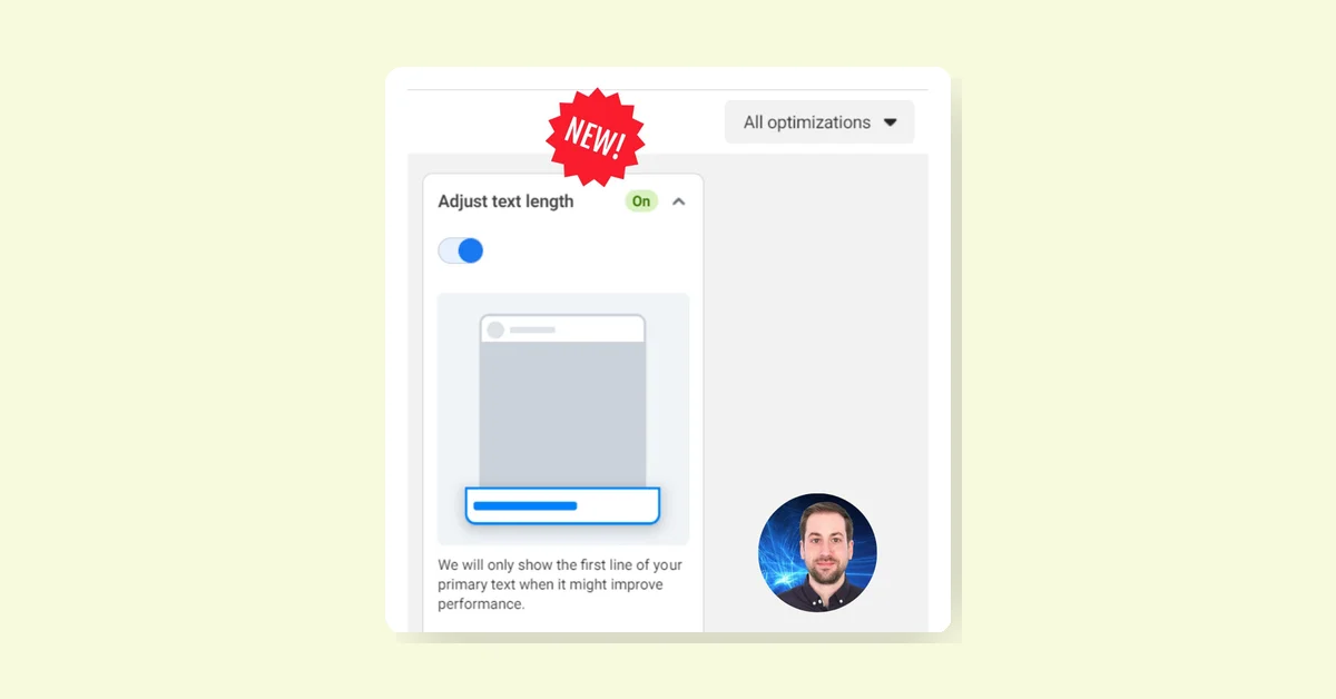 Meta Adds Feature to Show Only First Line of Ad Text for Better Performance