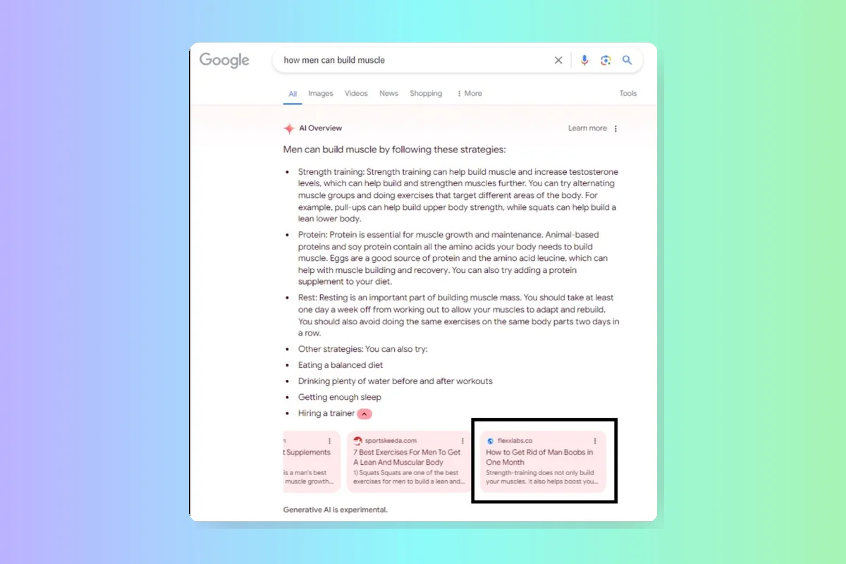 AI Overviews Filled with Low-Quality Links, Dead Sites, and Spammy Content