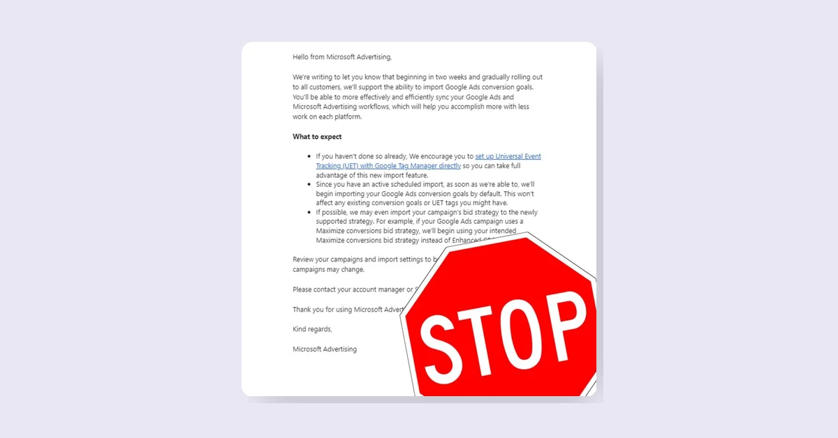 Pause Google Ads Imports to Avoid Bid Strategy Issues in Microsoft Ads Rollout