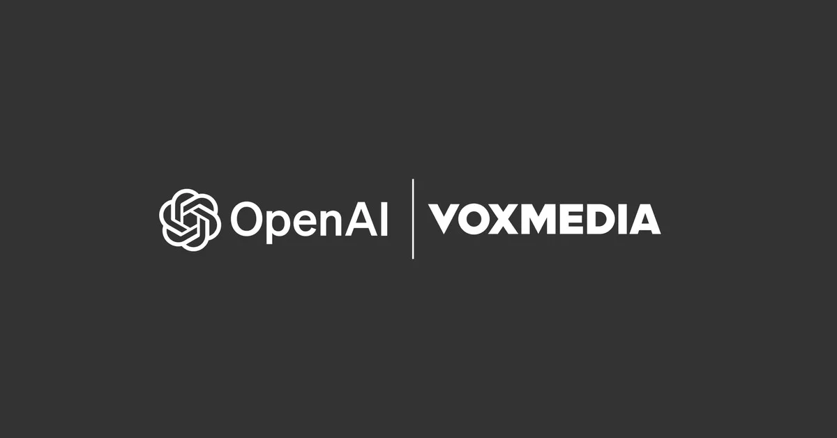 Vox Media and OpenAI Announce Strategic Partnership to Enhance AI and Media Innovation