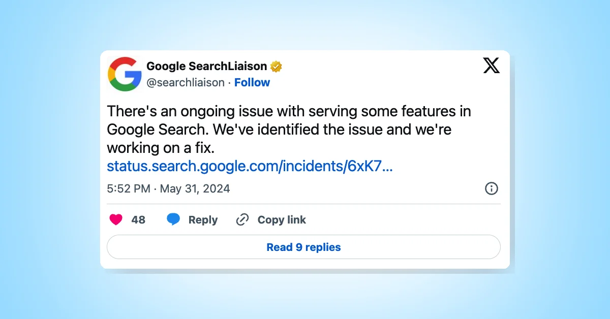 Google News Down: Users Unable to See Updates, Main Search Engine Unaffected