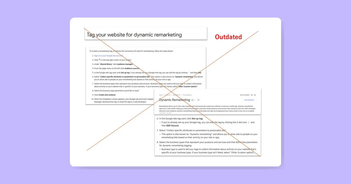 Google Ads Dynamic Remarketing no longer requires manual data source setup