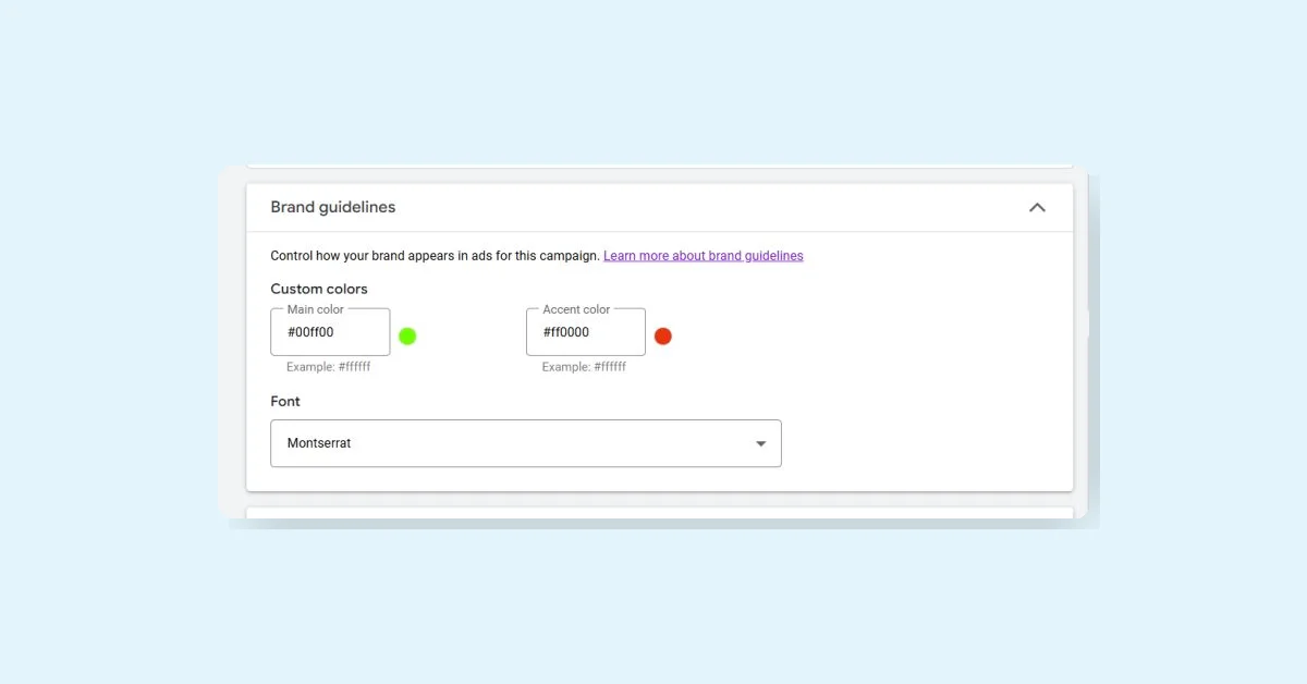 Google Demand Gen launches new brand guidelines settings for campaigns