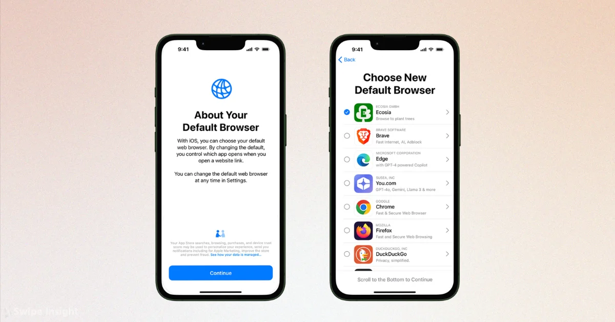 Apple Announces EU-Specific Changes to Browser Choice and Default Apps