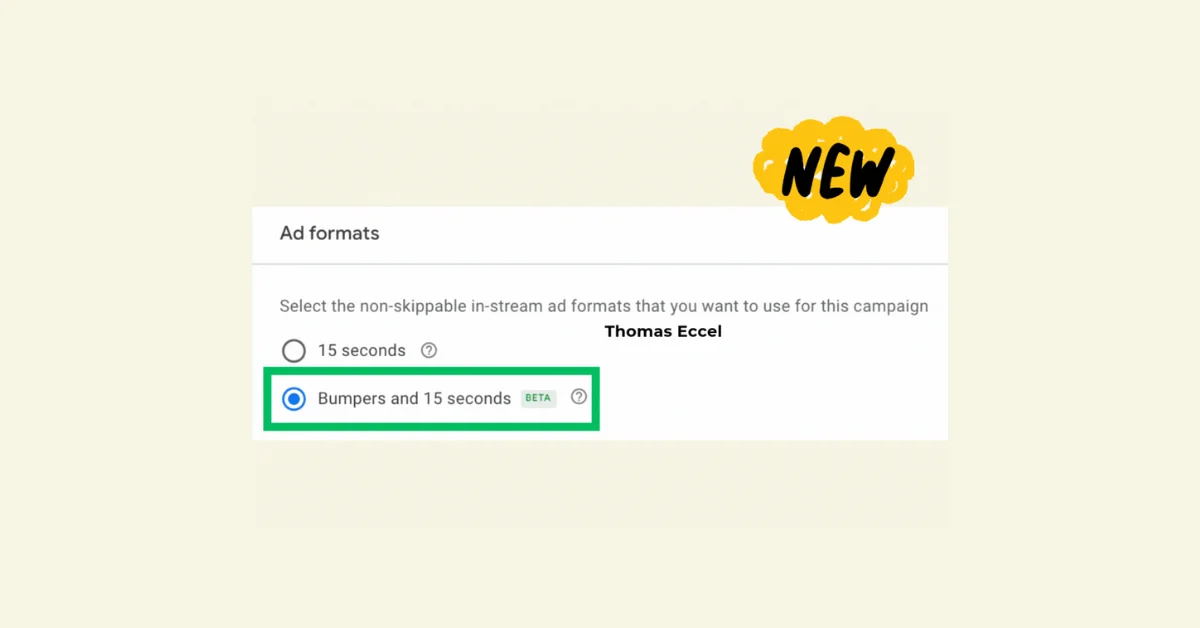YouTube Introduces Bumper +15 Sec Non Skippable Ad Format for Advertisers