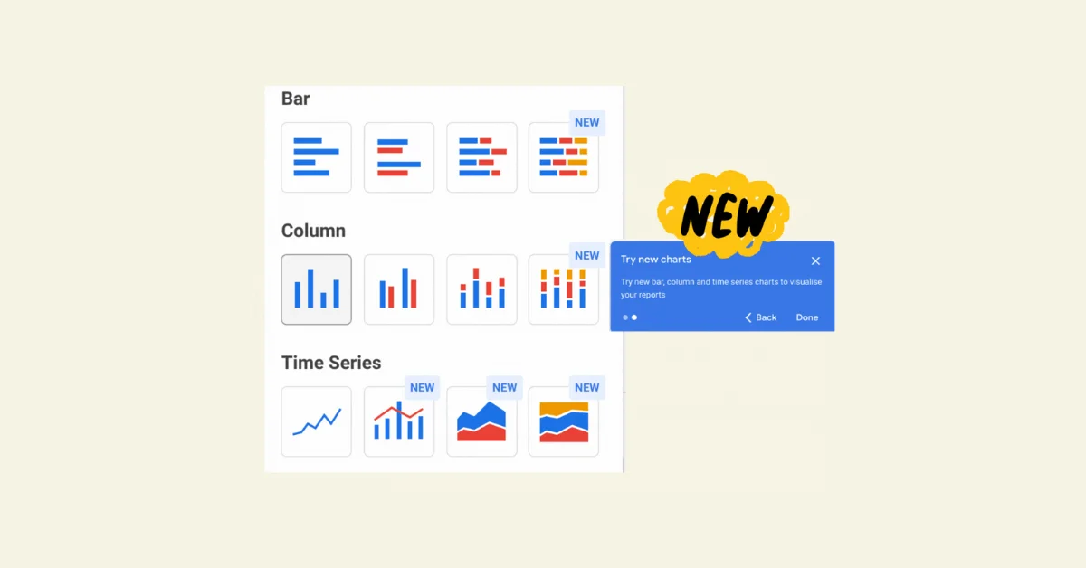 Google Ads introduces new chart types for enhanced reporting visualization
