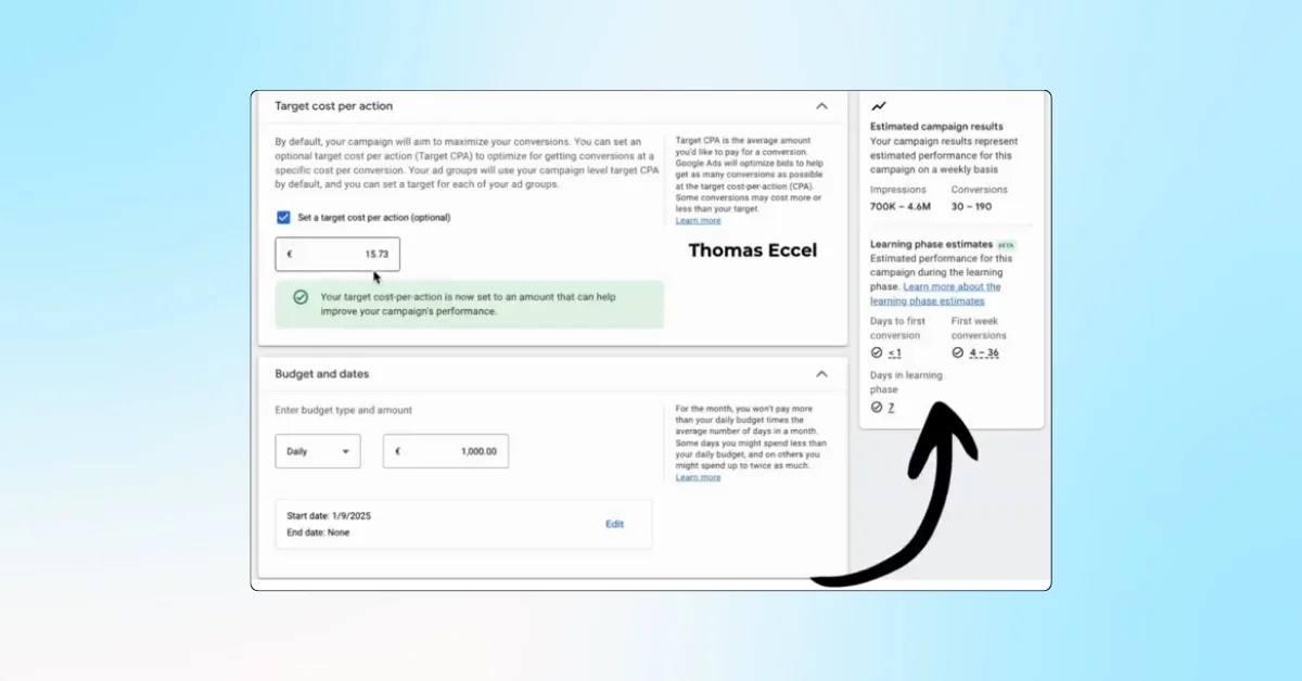 Google Ads Introduces Learning Phase Estimates Beta for Demand Gen Campaigns