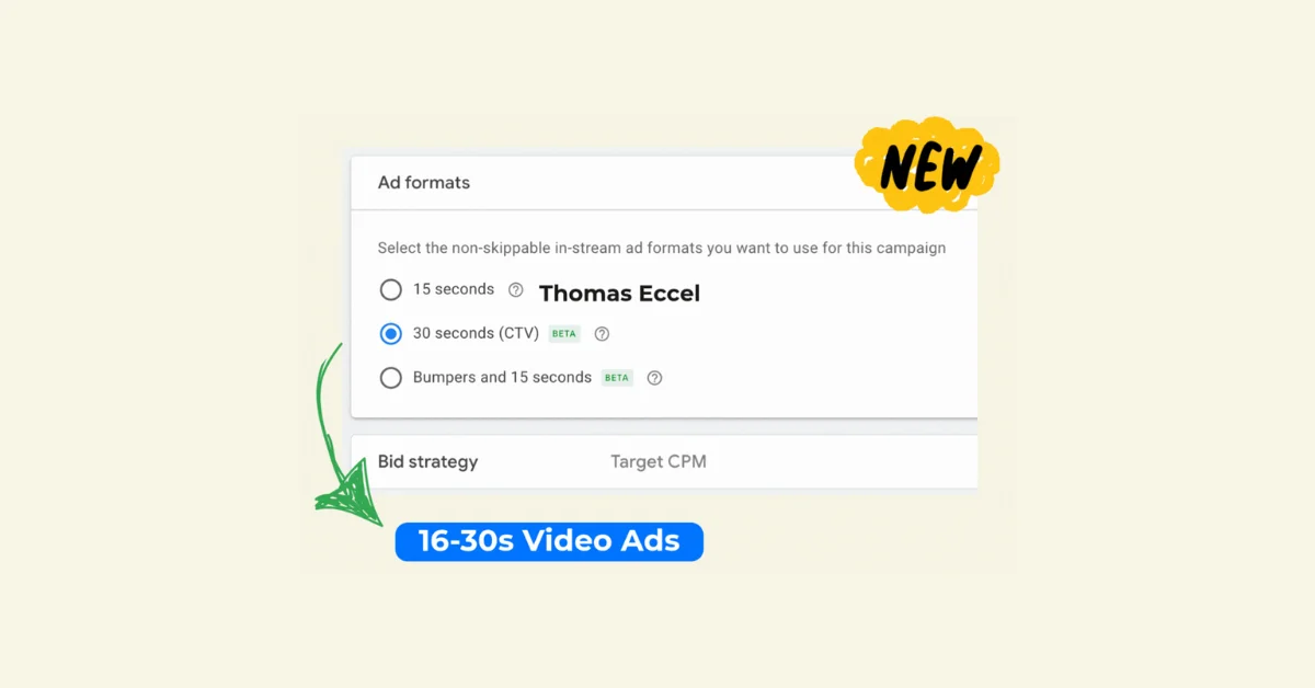 YouTube rolls out 30 second non-skippable CTV ad format in beta