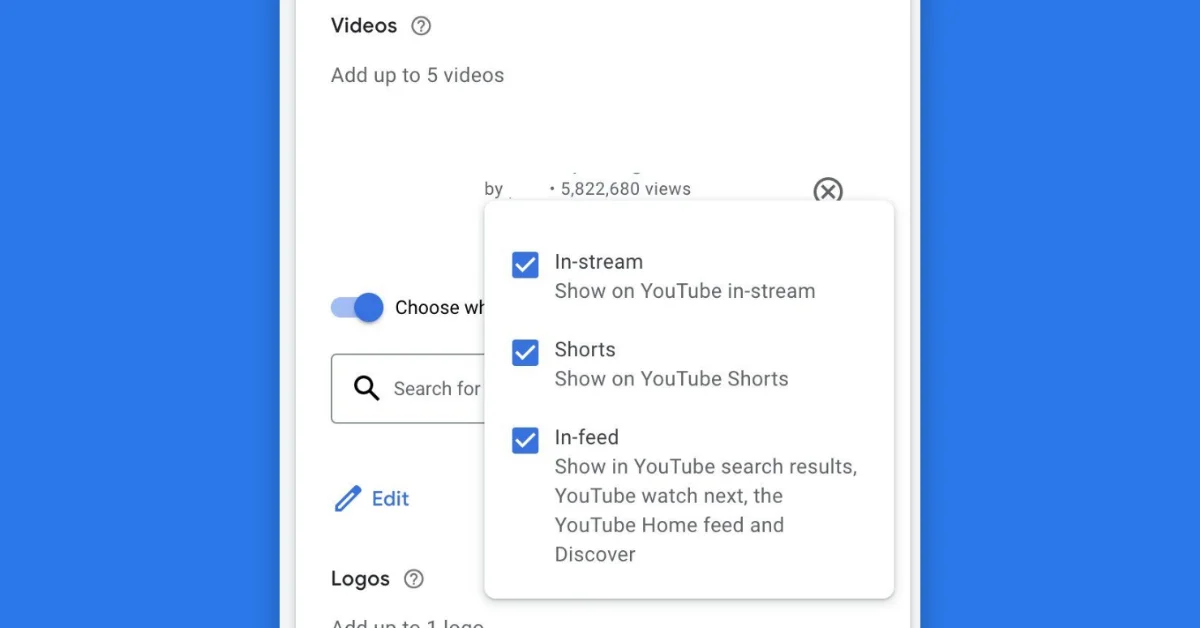 Google Ads Beta Lets Advertisers Choose Video Types for Demand Gen Campaigns