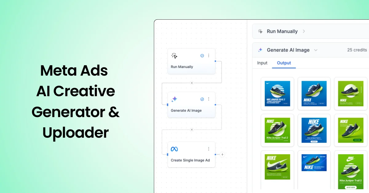 Automate Meta Ads Creative Generation and Uploading