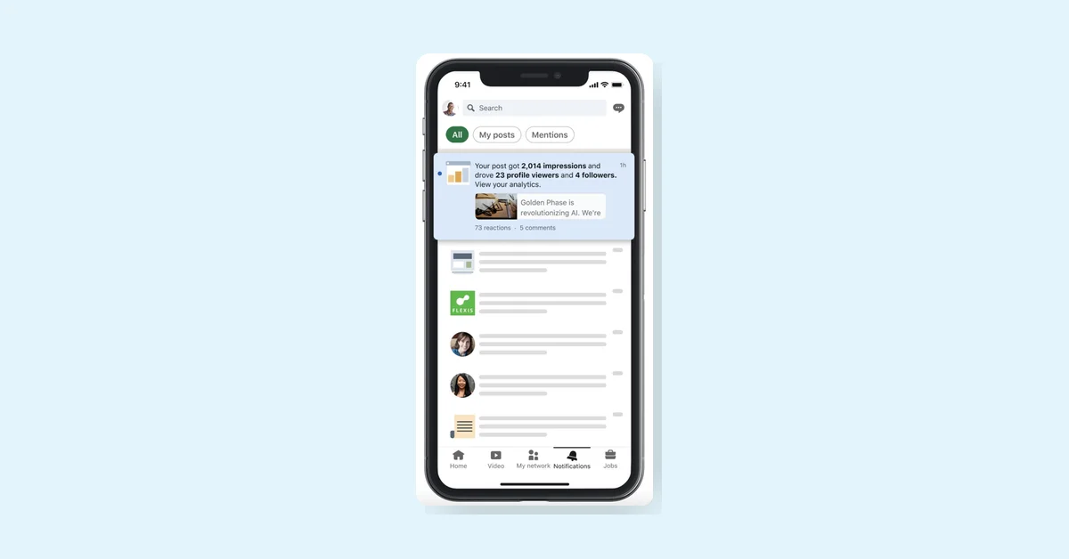 LinkedIn updates post analytics with real-time follower and view notifications