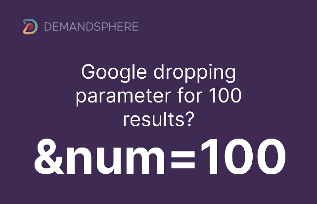 Google Disables num=100 Parameter Disrupting SEO Tools and Rank Trackers