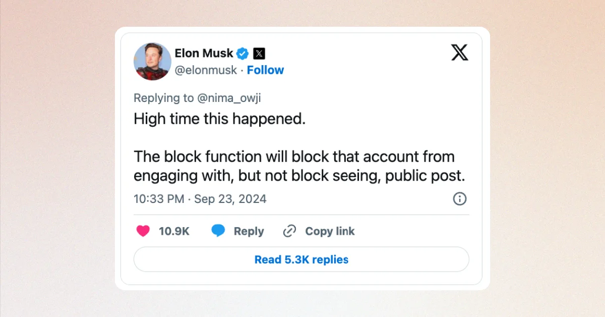 X Plans to Allow Blocked Users to View Your Public Posts