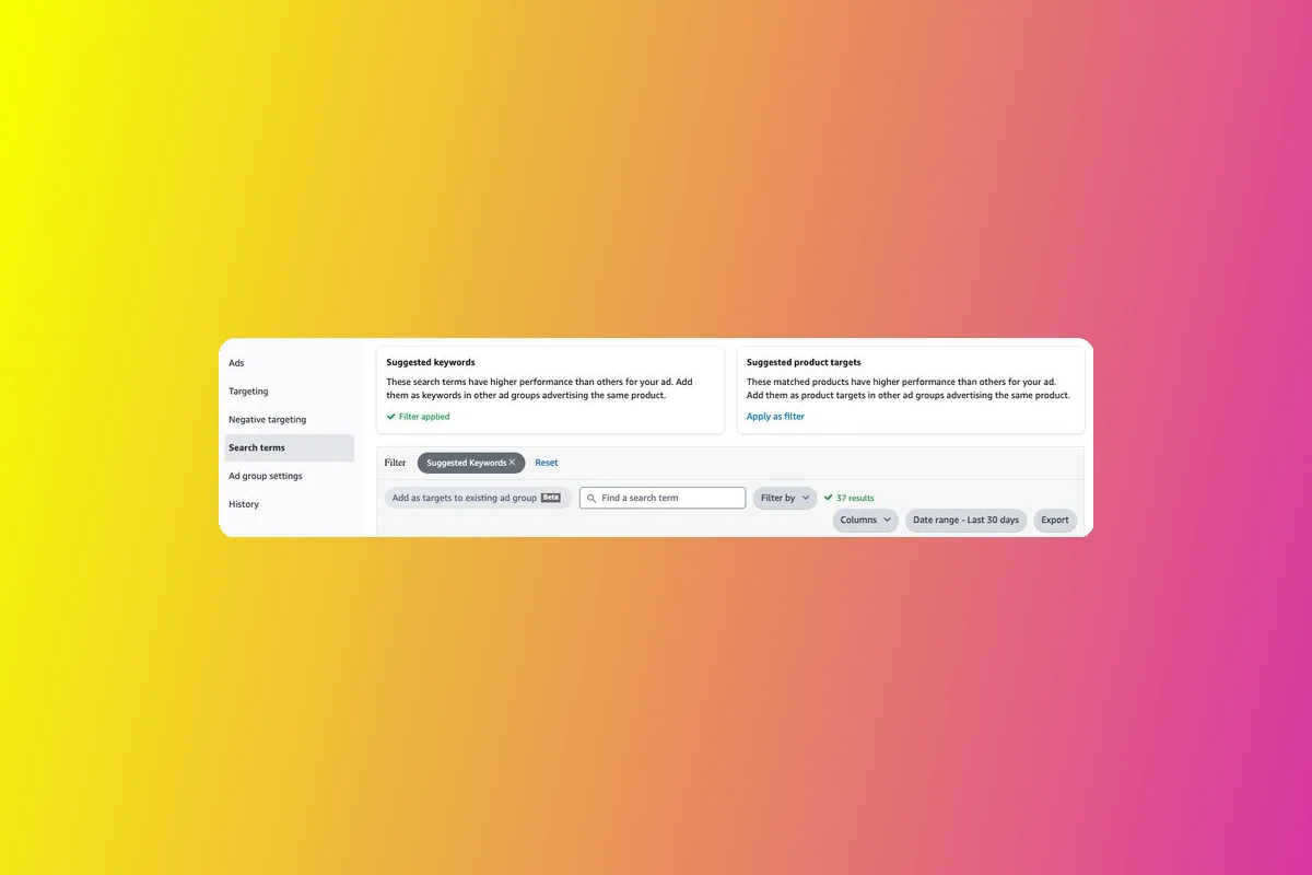 Amazon's New Update Simplifies Search Term Harvesting for Advertisers
