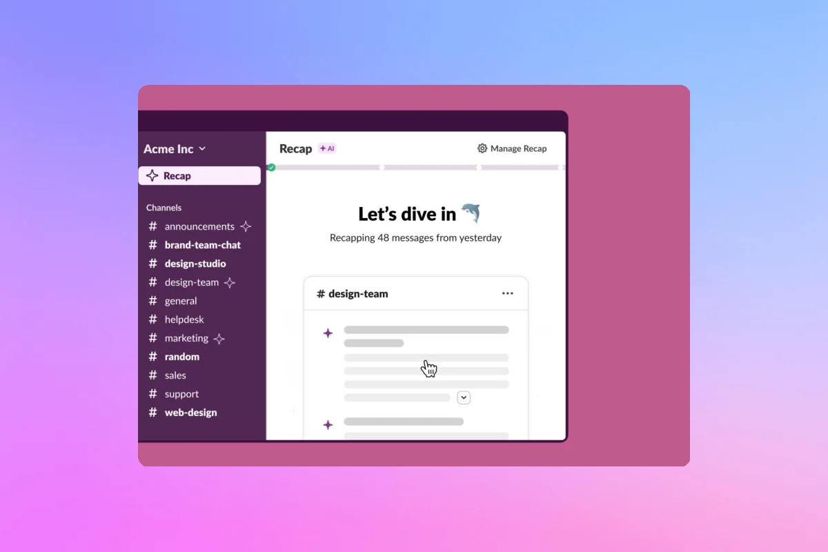 Slack AI Now Available on All Paid Plans with New Recap Feature