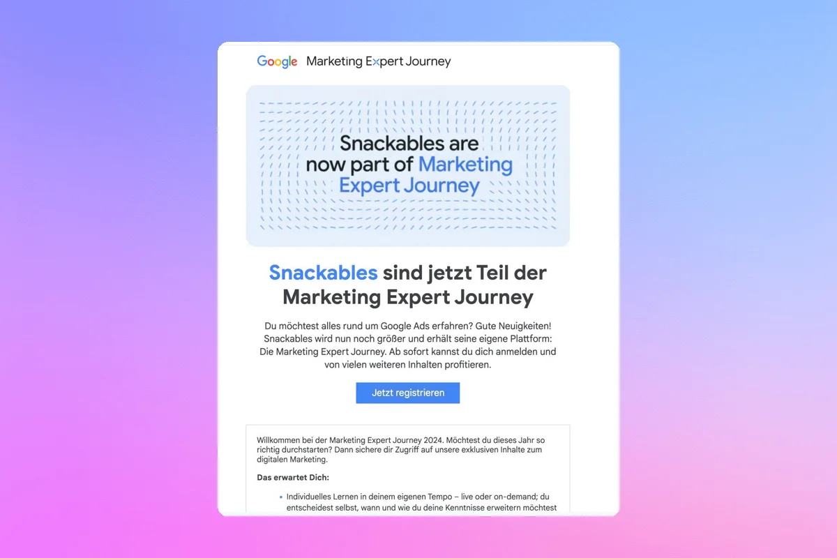 Introducing Google's Marketing Expert Journey: Learn Google Ads Now